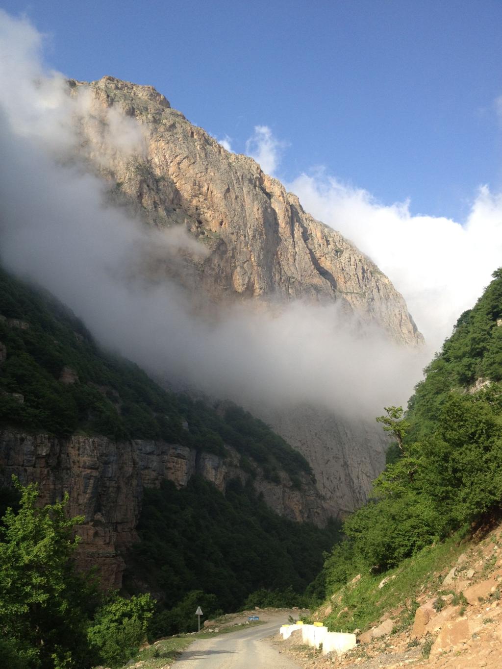 قوبا والطبيعة الجبلية